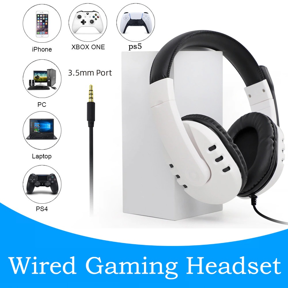 Con cable auricular para juegos para PC / Xbox / PS4 / PS5 - Auriculares  Auriculares